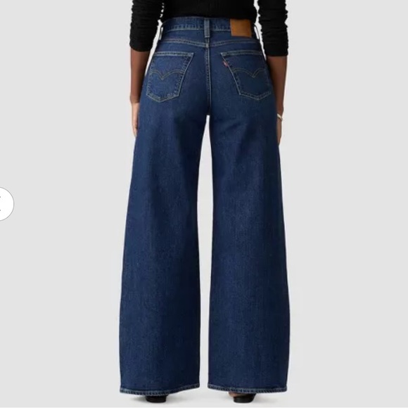 New Levi's® Women's 728 High-Rise Wide Leg Jeans - Woodstock Size 27 - Picture 3 of 11